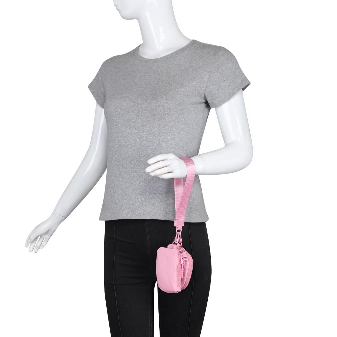 Product Image of Urban Expressions Link &amp; Carry Wristlet 840611154552 View 5 | Pink