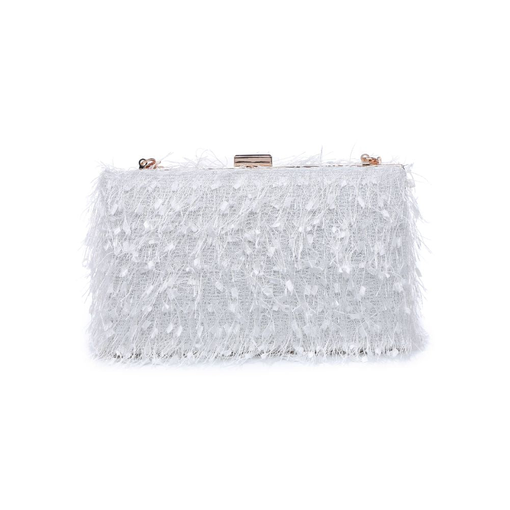 Product Image of Urban Expressions Shoshanna Evening Bag 840611103376 View 7 | Ivory