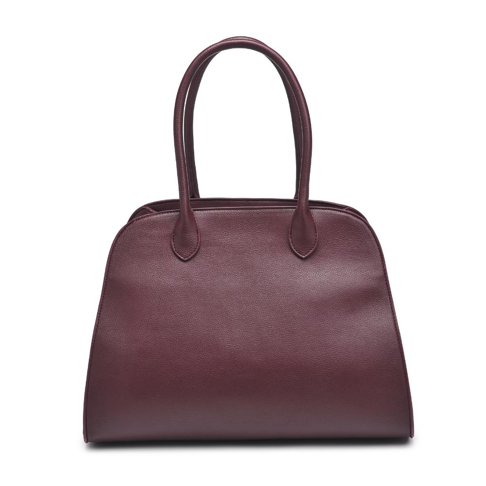 Product Image of Urban Expressions Janice Satchel 840611128133 View 3 | Burgundy