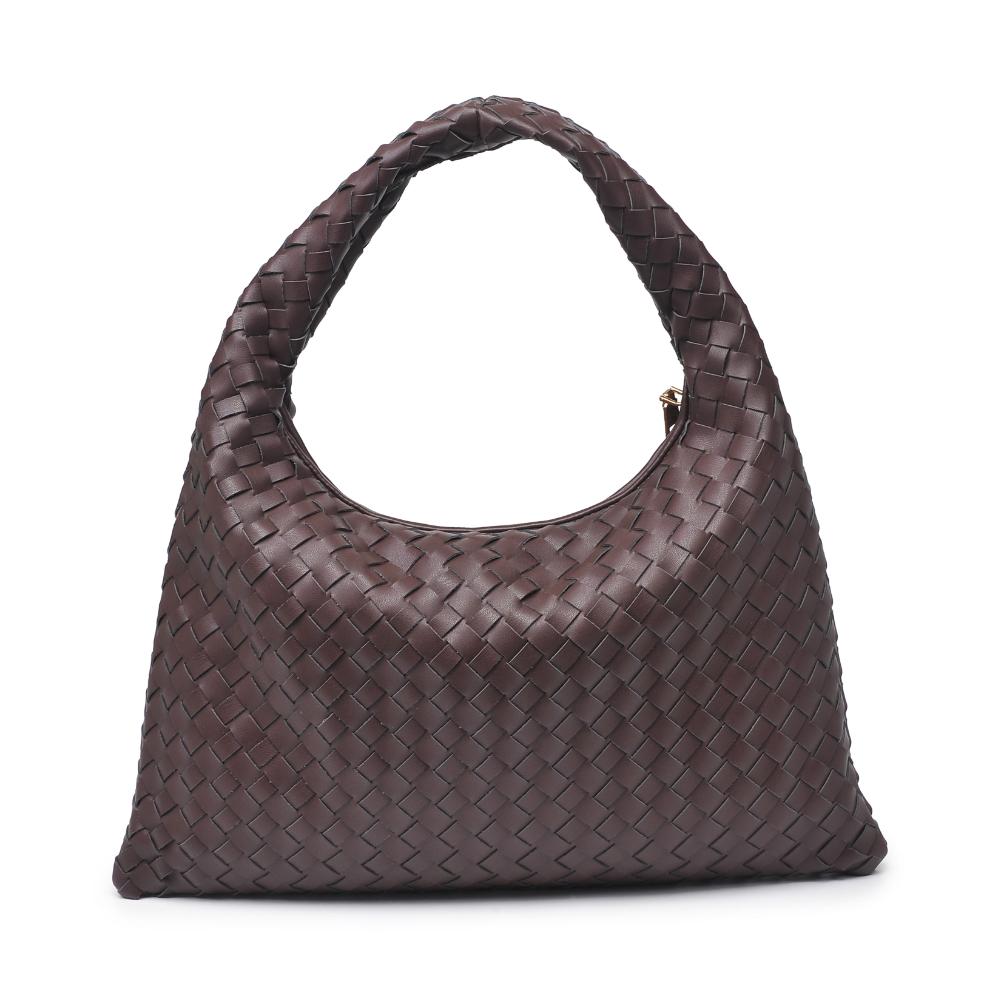 Product Image of Urban Expressions Leah Hobo 840611126498 View 7 | Espresso