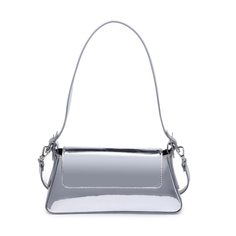 Product Image of Urban Expressions Donna Crossbody 840611120625 View 5 | Silver