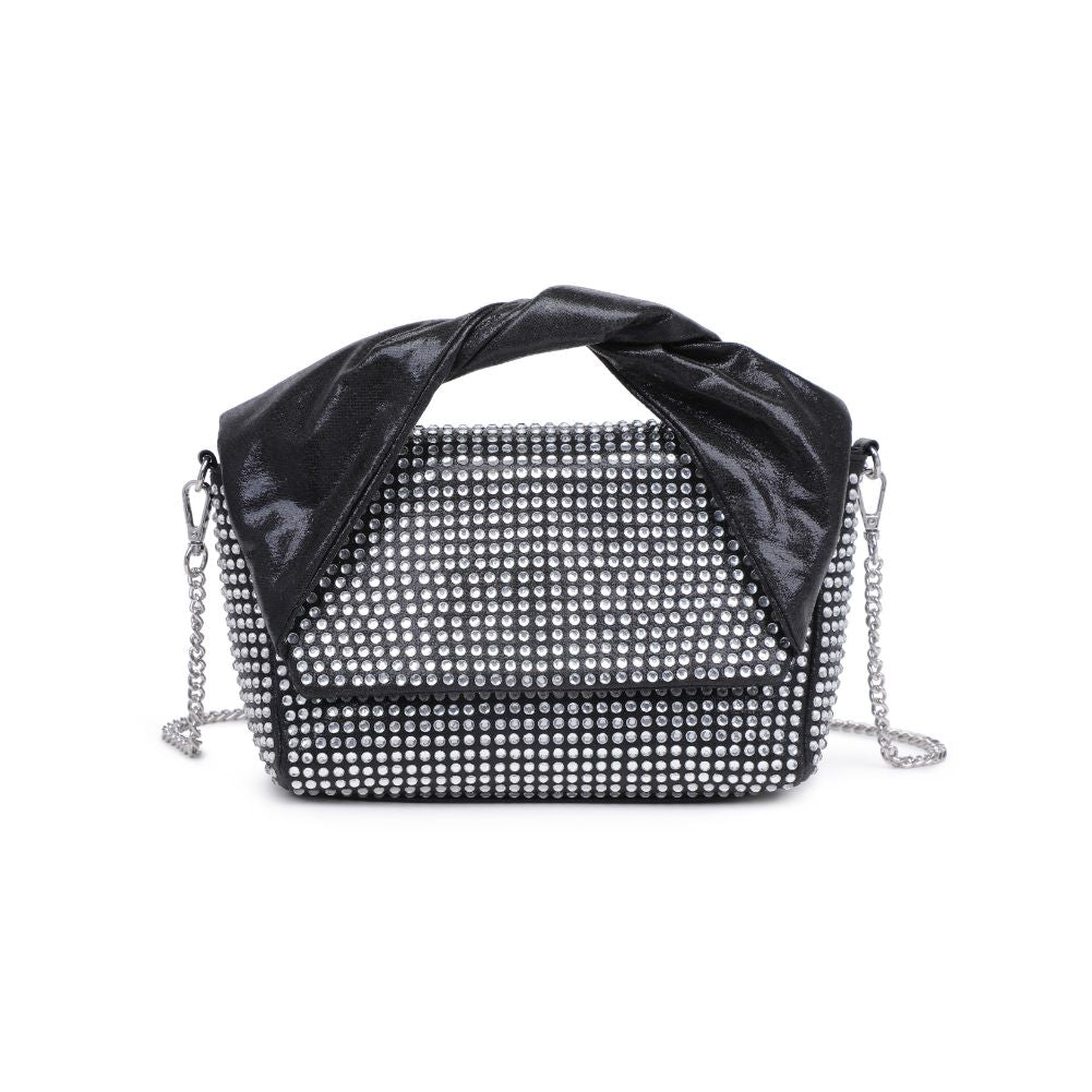 Product Image of Urban Expressions Stevie Crossbody 840611120816 View 5 | Silver Black