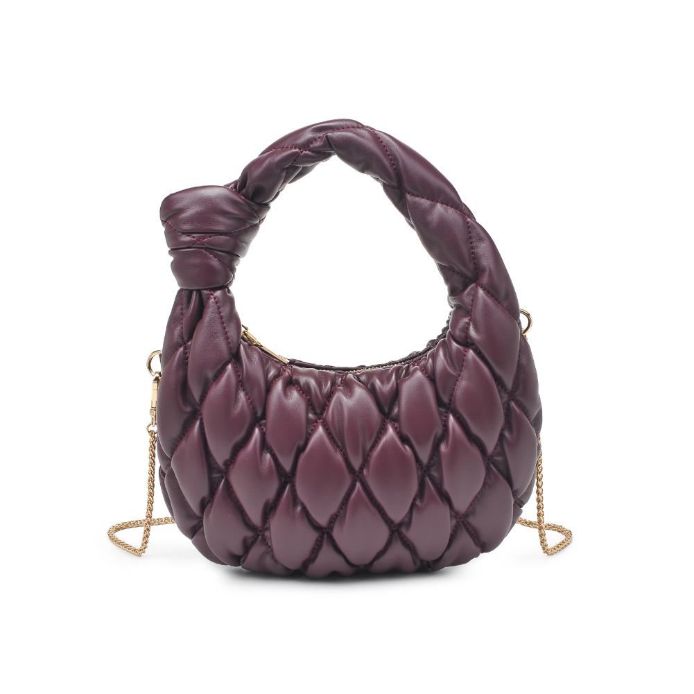 Product Image of Urban Expressions Claudia Crossbody 840611193520 View 5 | Burgundy