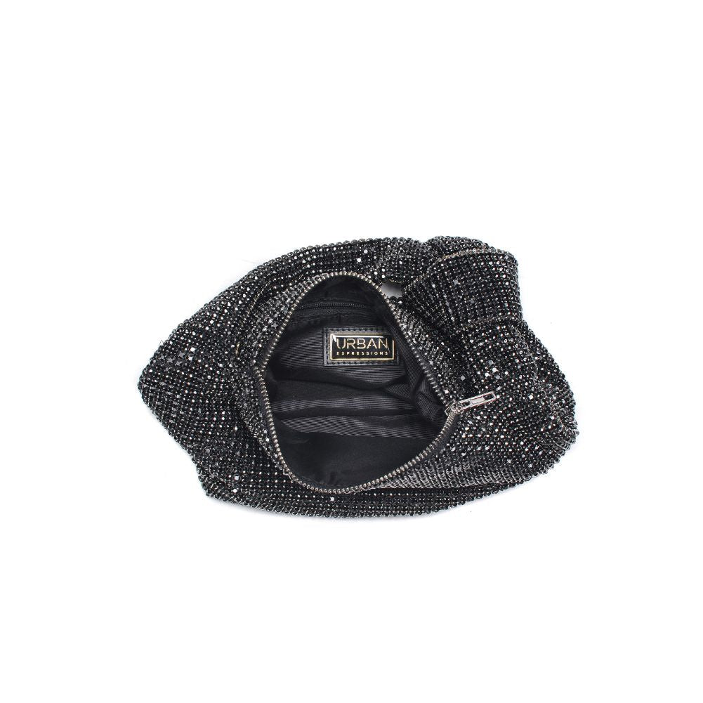 Product Image of Urban Expressions Quinn Evening Bag 840611114037 View 8 | Black