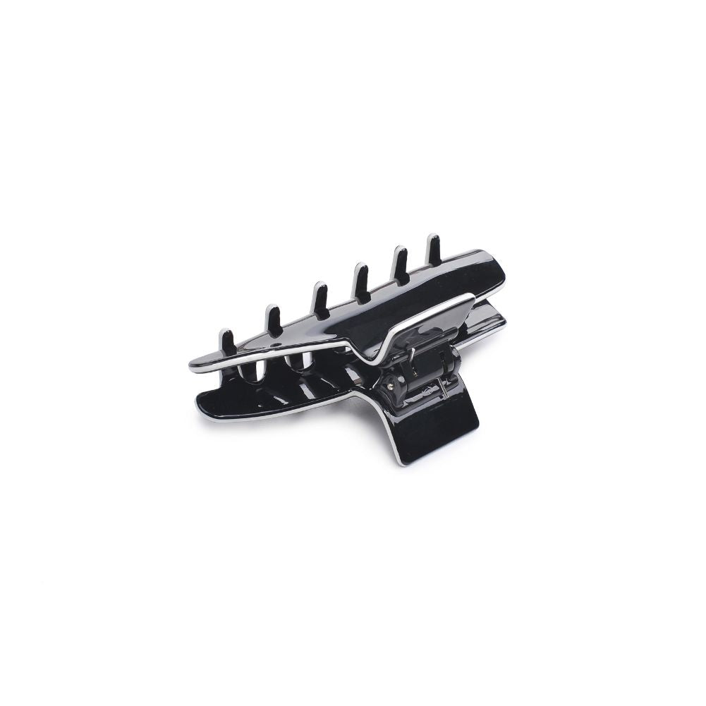 Product Image of Urban Expressions Asymmetrical Hair Claw Hair Claw 818209012843 View 3 | Black