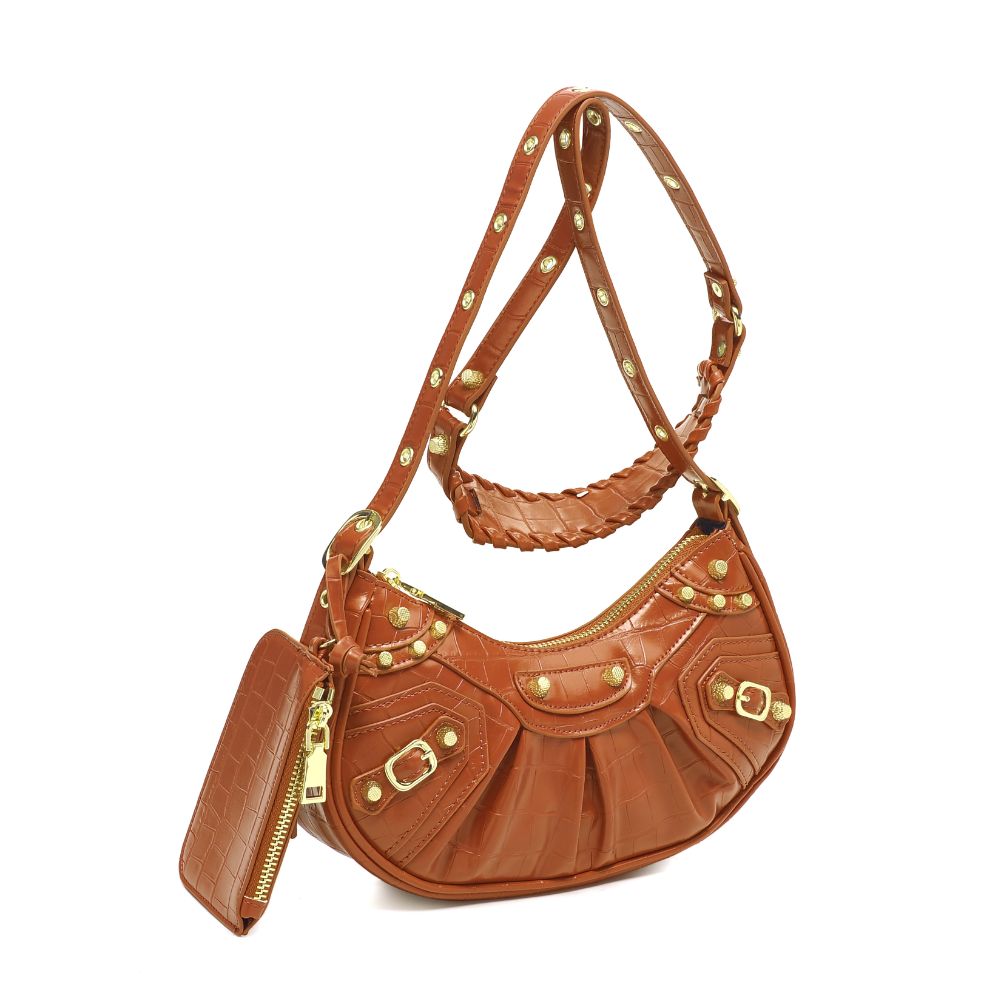 Product Image of Urban Expressions Bellatrix Crossbody 840611188489 View 6 | Tan