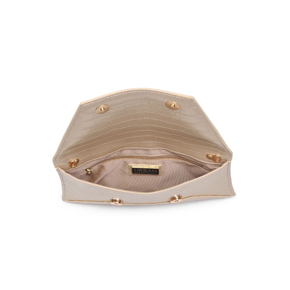 Product Image of Urban Expressions Cora - Croco Clutch 840611109736 View 8 | Gold