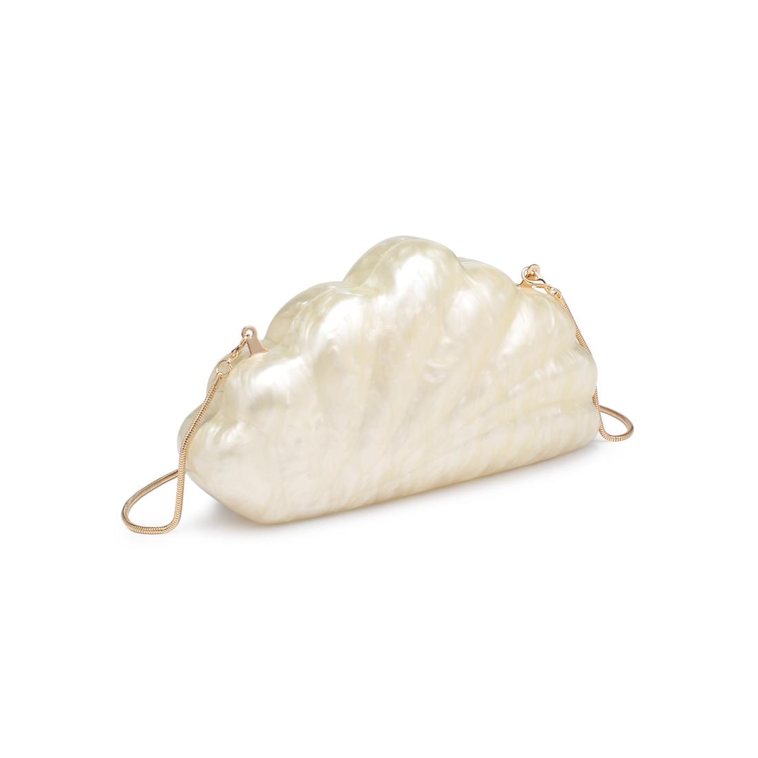 Product Image of Urban Expressions Andrina Evening Bag 840611156396 View 6 | Ivory