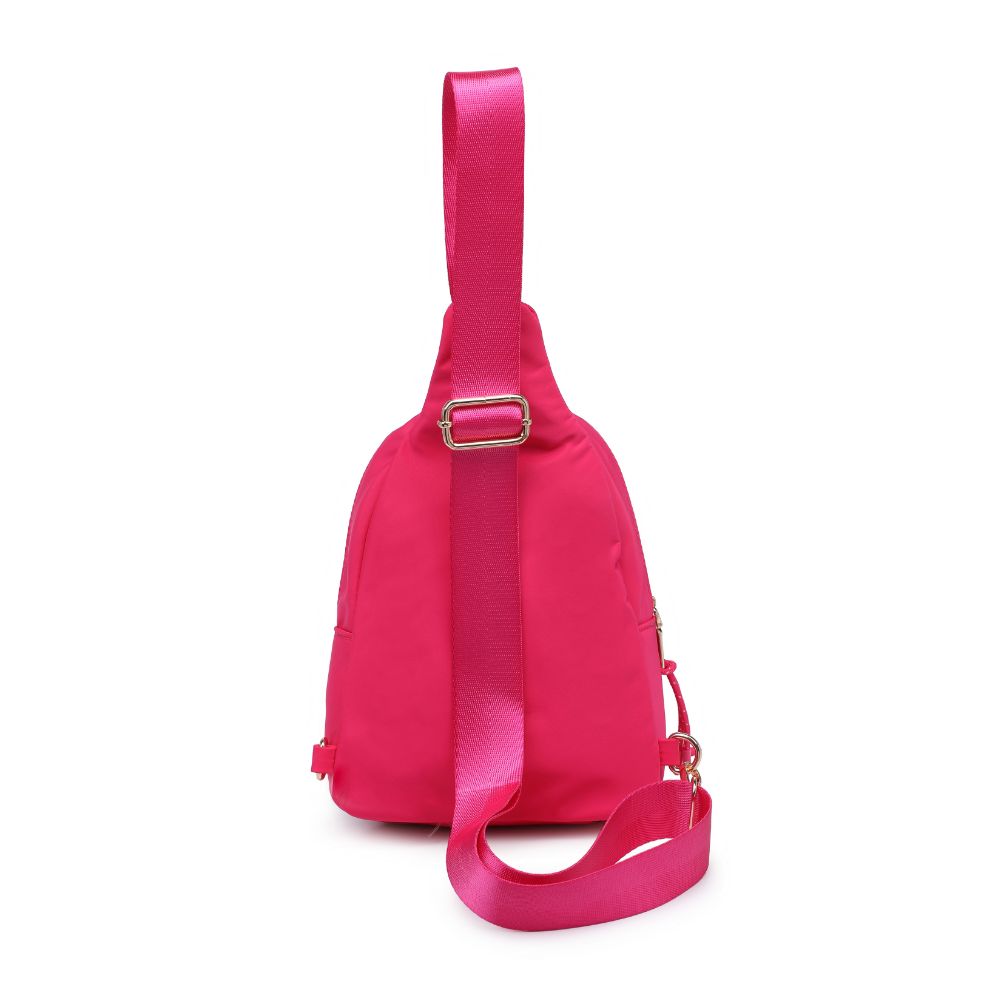 Product Image of Urban Expressions Sid Sling Backpack 840611120717 View 7 | Rose