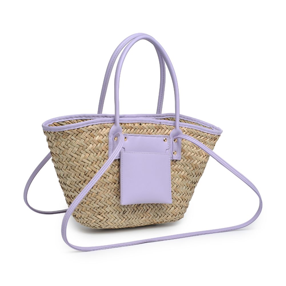 Product Image of Urban Expressions Wellesley Tote 818209015660 View 6 | Lavender