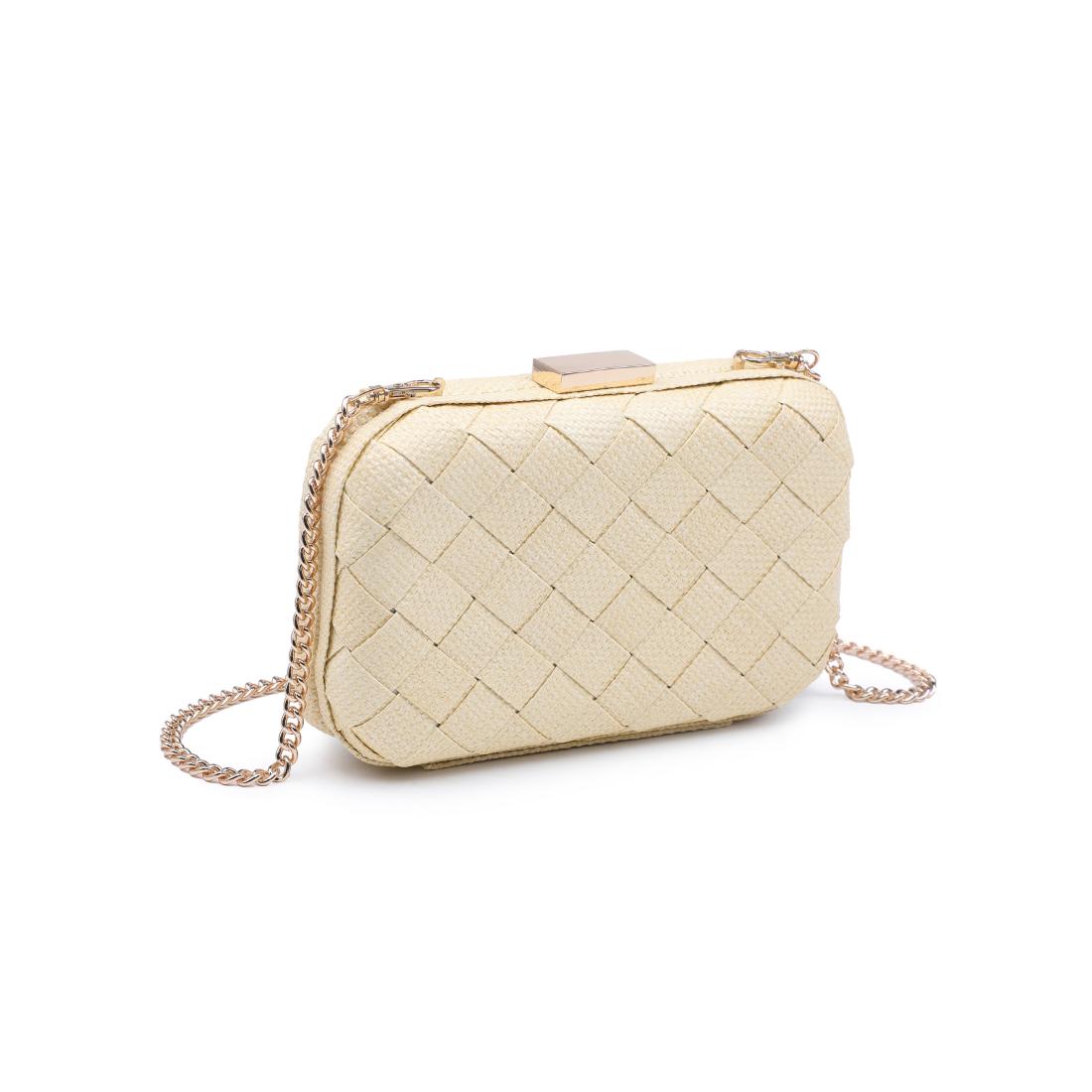 Product Image of Urban Expressions Addie Clutch 840611158659 View 6 | Ivory