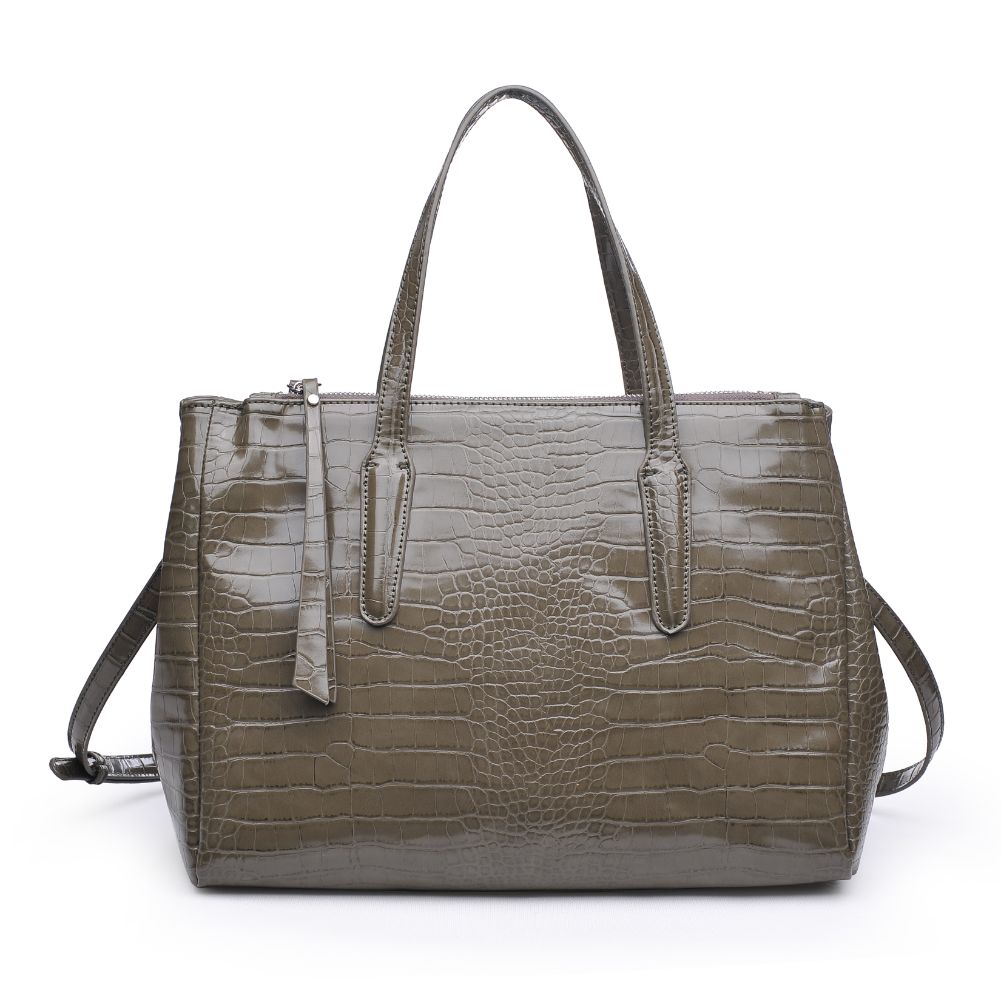 Product Image of Urban Expressions Nora Satchel 840611167378 View 5 | Olive