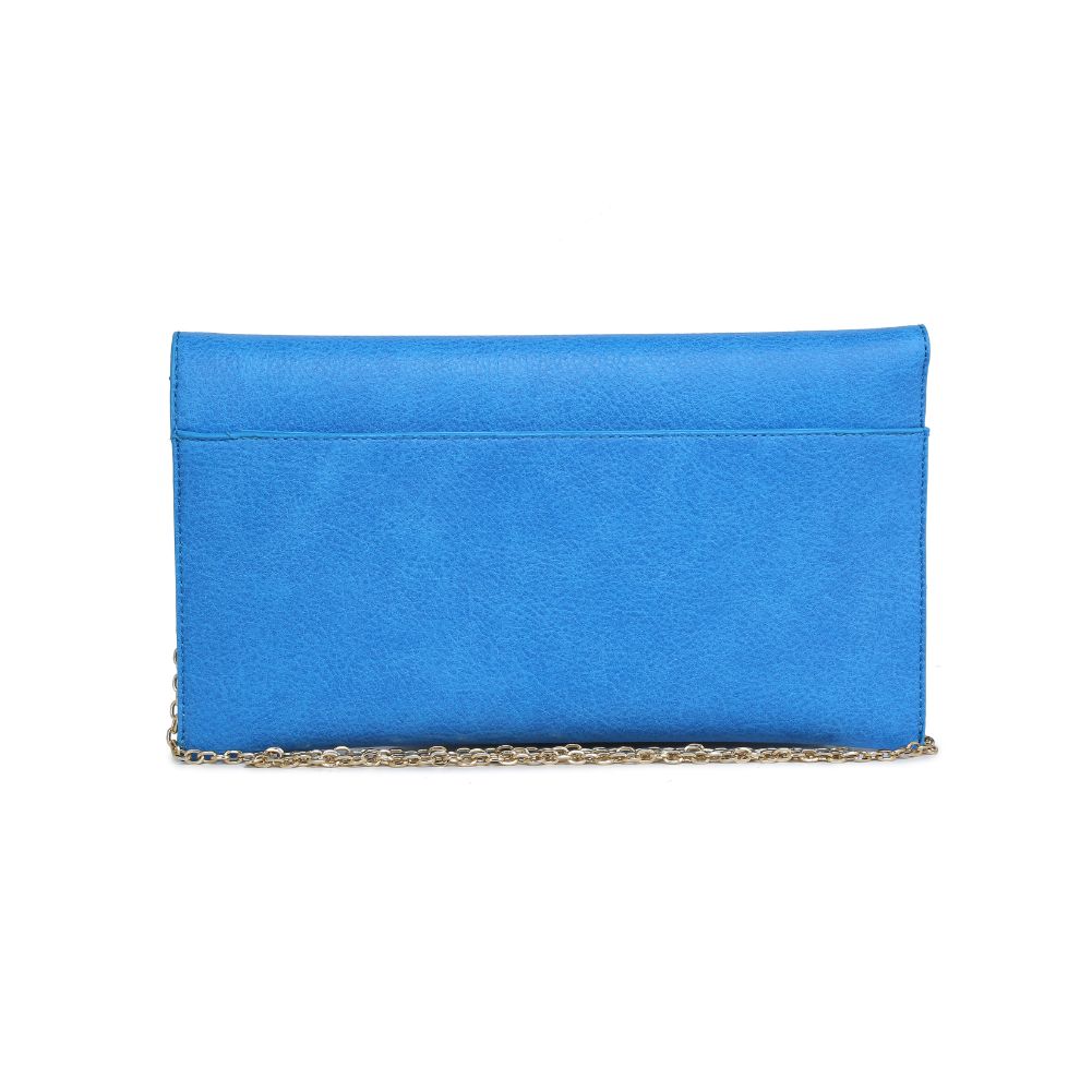 Product Image of Urban Expressions Izzy Clutch 840611100290 View 7 | Azure