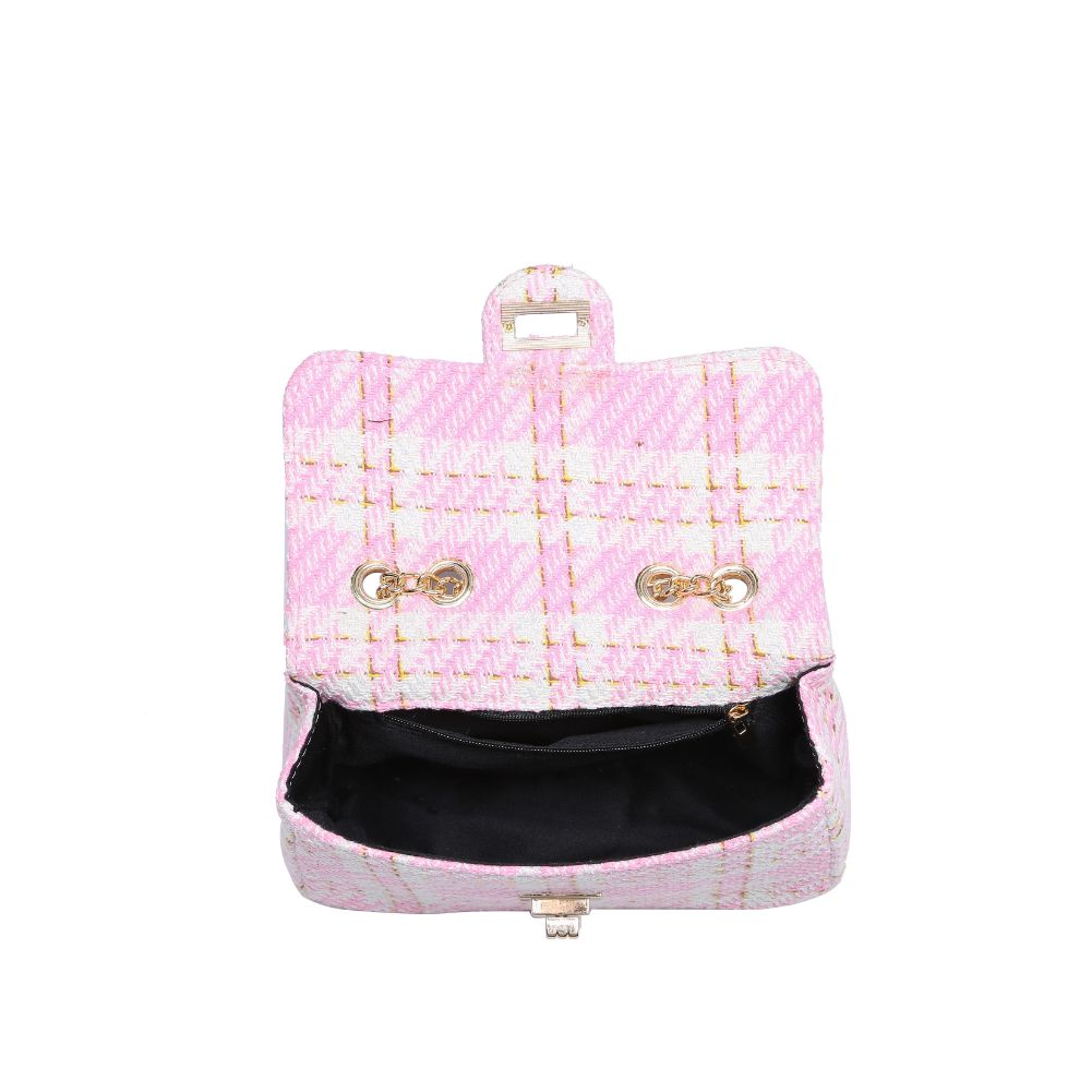 Product Image of Urban Expressions Camille Shoulder Bag 818209019736 View 8 | Pink