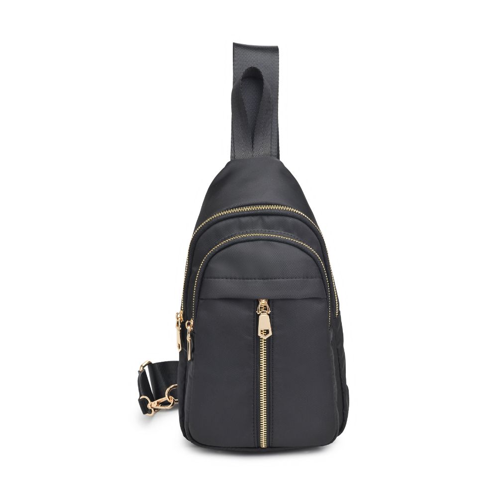 Product Image of Urban Expressions Wagner Sling Backpack 840611108340 View 5 | Black