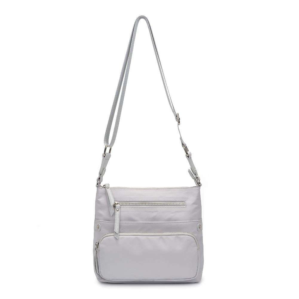 Product Image of Urban Expressions Julia Crossbody 840611178404 View 5 | Dove Grey