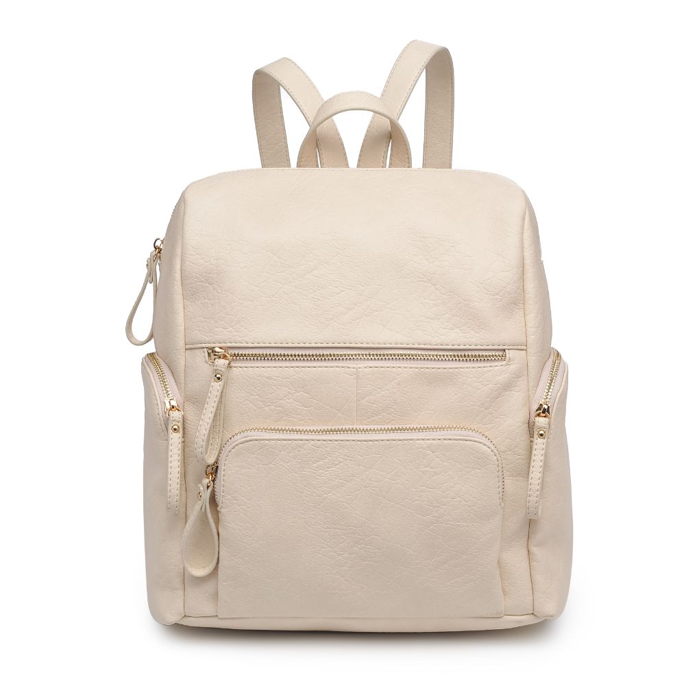 Product Image of Urban Expressions Kendall Backpack 818209018623 View 5 | Cream