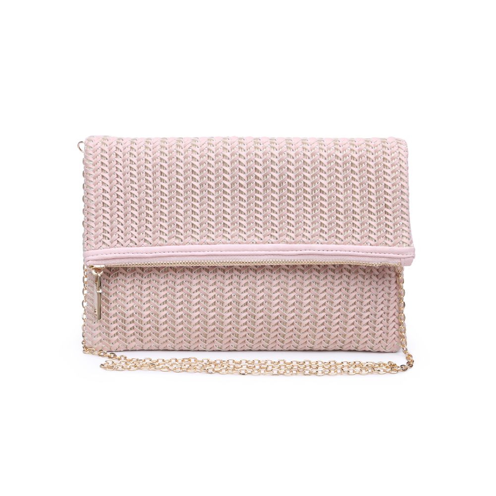 Product Image of Urban Expressions Carrie Clutch 840611170873 View 5 | Pink