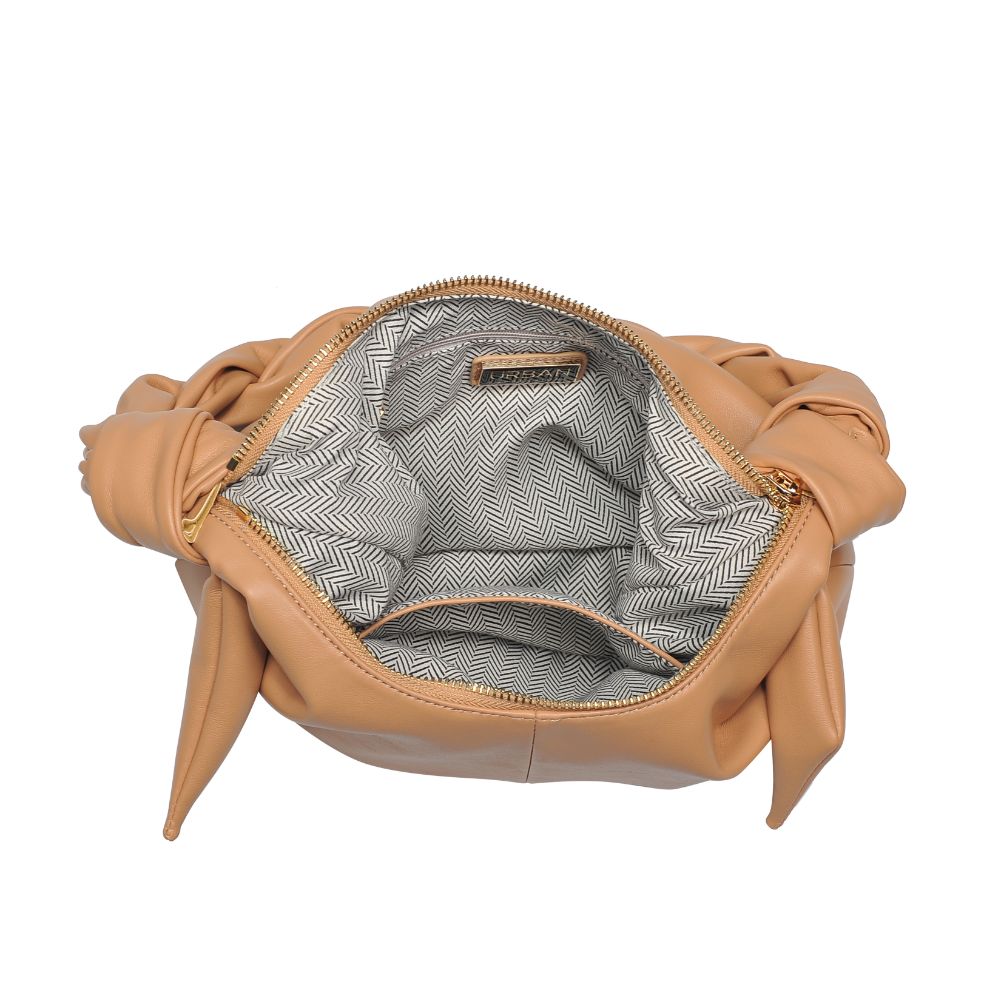 Product Image of Urban Expressions Corey Shoulder Bag 818209016346 View 8 | Camel