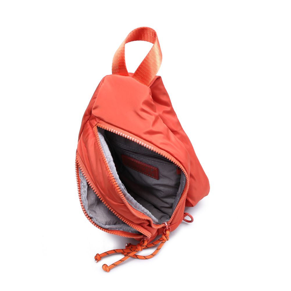 Product Image of Urban Expressions Parc Sling Backpack 840611114426 View 8 | Rust