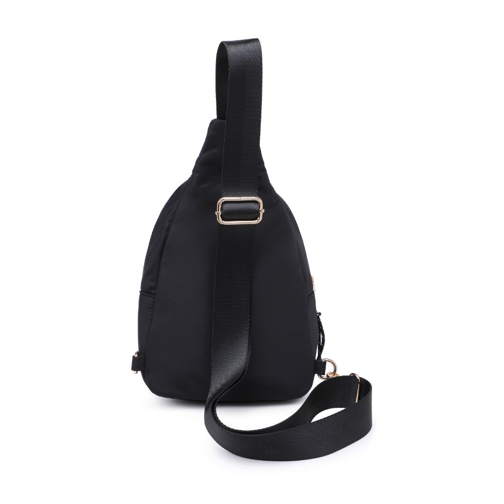 Product Image of Urban Expressions Sid Sling Backpack 840611120663 View 7 | Black