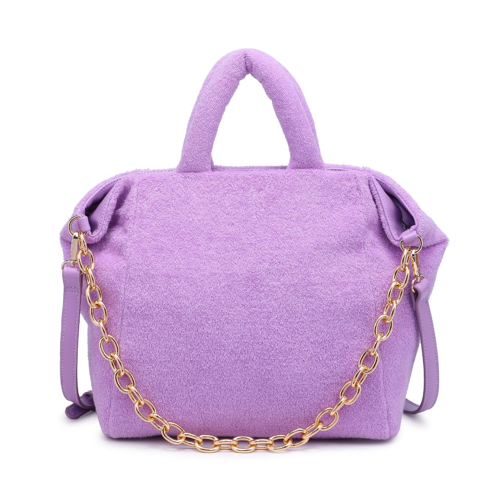 Product Image of Urban Expressions Manisha - Terry Cloth Tote 818209019804 View 5 | Lavender