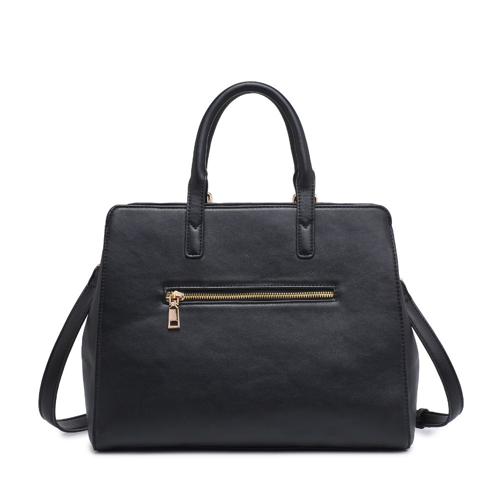 Product Image of Urban Expressions Keegan Satchel 840611101303 View 7 | Black