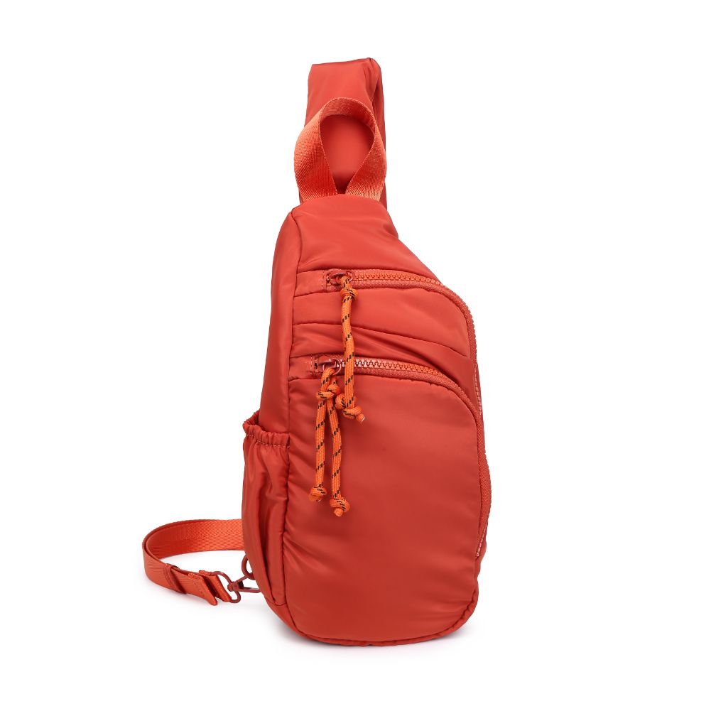 Product Image of Urban Expressions Parc Sling Backpack 840611114426 View 5 | Rust