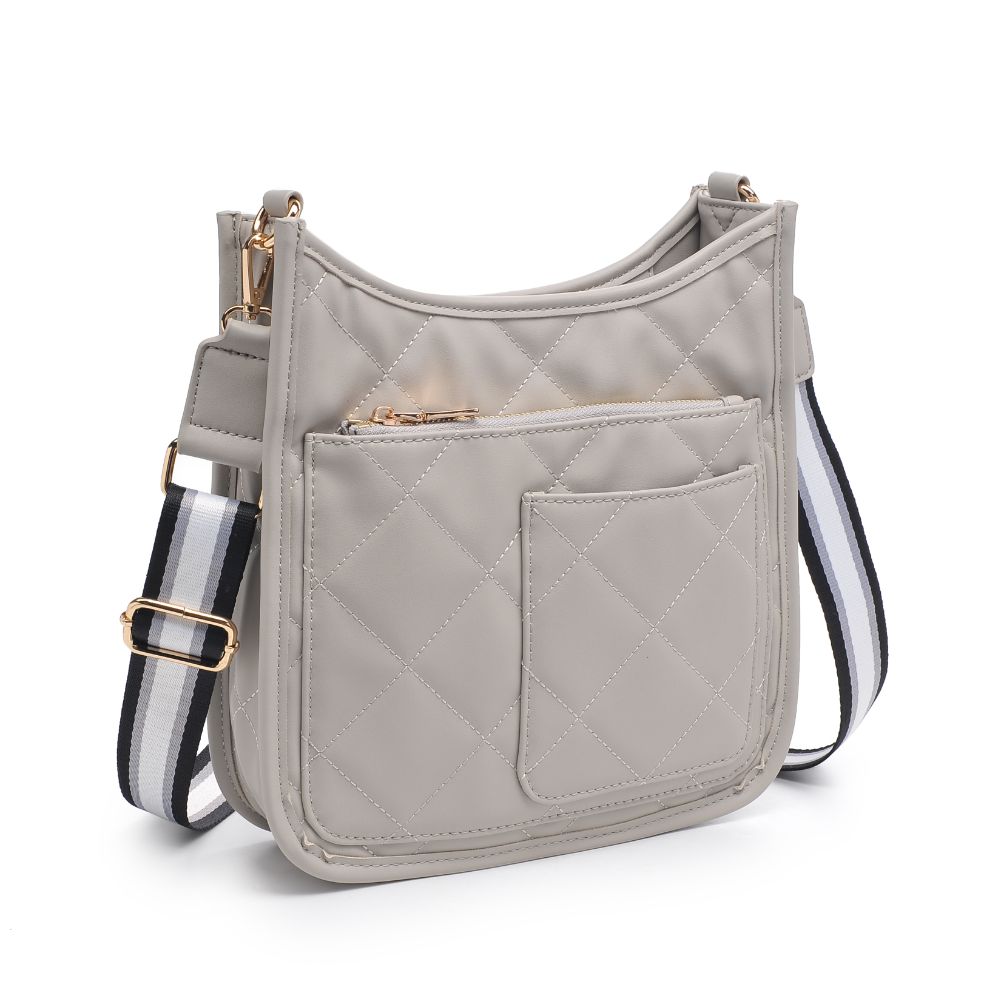 Product Image of Urban Expressions Harlie Crossbody 840611102737 View 6 | Grey