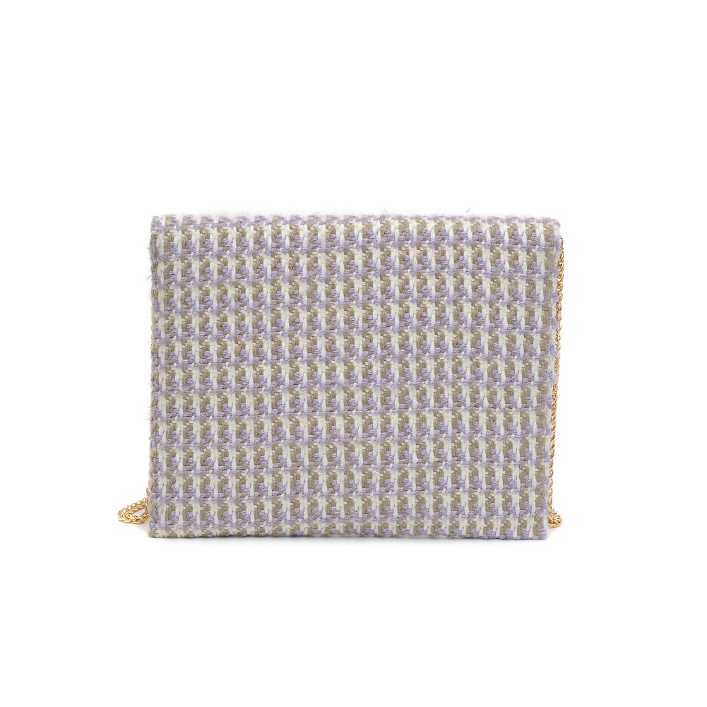 Product Image of Urban Expressions Lucinda Clutch 818209018647 View 7 | Lilac