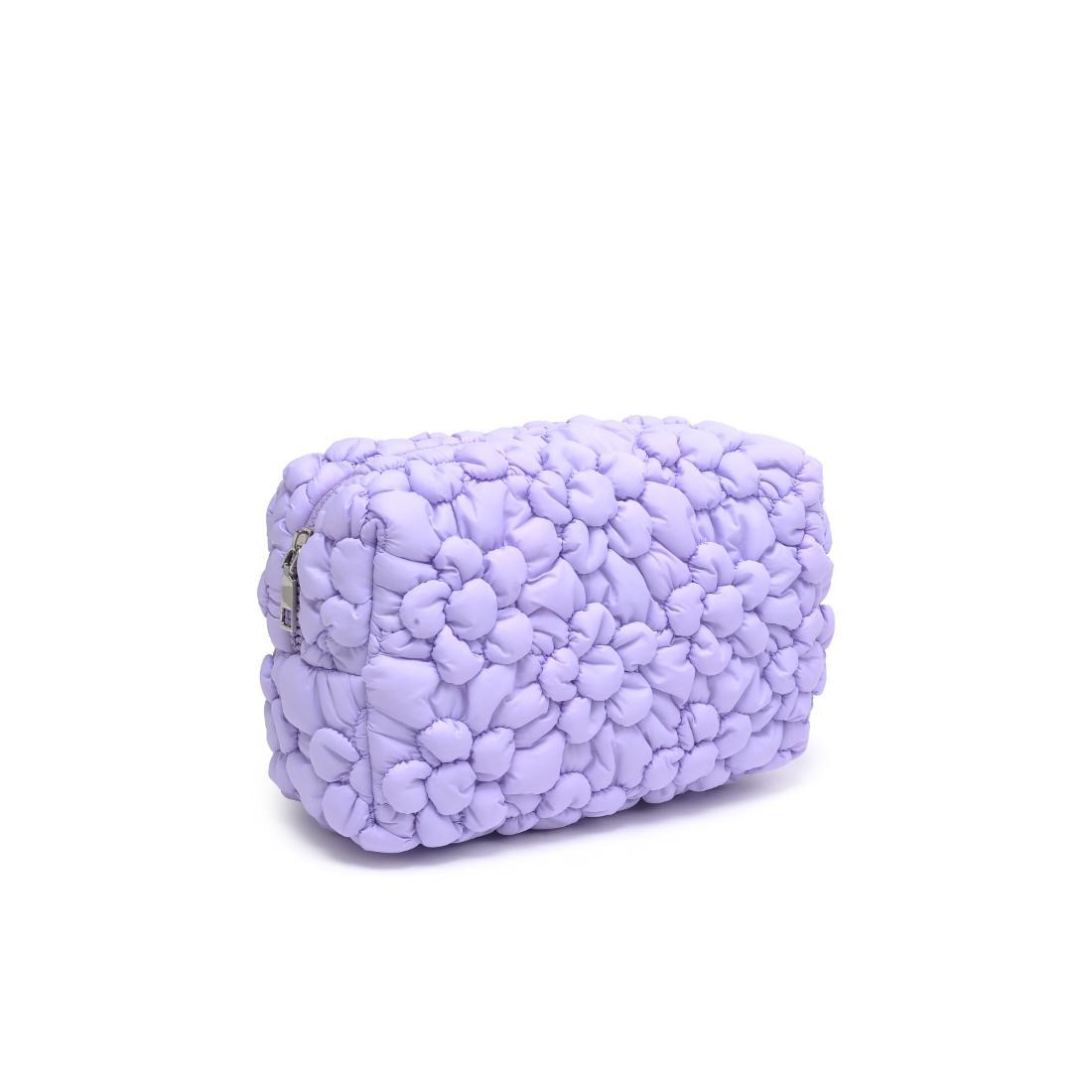 Product Image of Urban Expressions Flora Pop - Nylon Cosmetic Pouch 840611144218 View 6 | Lilac