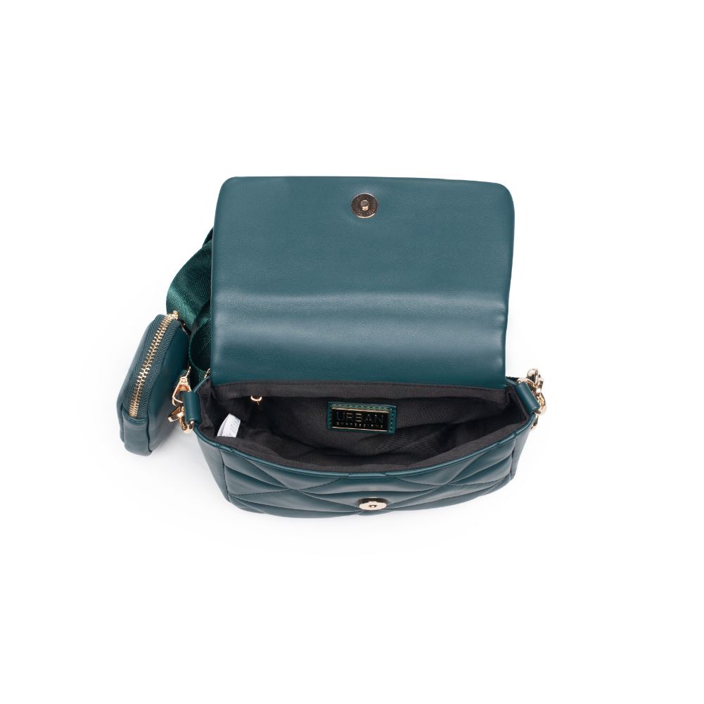 Product Image of Urban Expressions Tasha Crossbody 840611185655 View 8 | Hunter Green