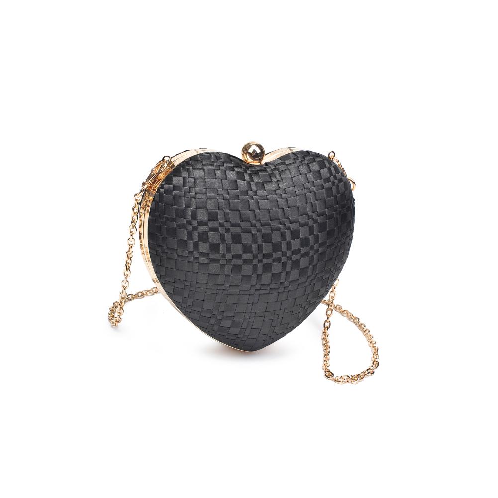 Product Image of Urban Expressions Amara Evening Bag 840611133410 View 6 | Black