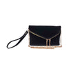 Product Image of Urban Expressions Lucy - Velvet Wristlet 840611133830 View 1 | Black