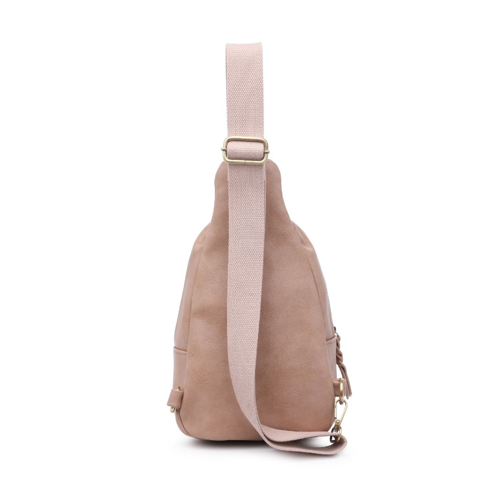 Product Image of Urban Expressions Wendall Sling Backpack 840611107213 View 7 | Natural