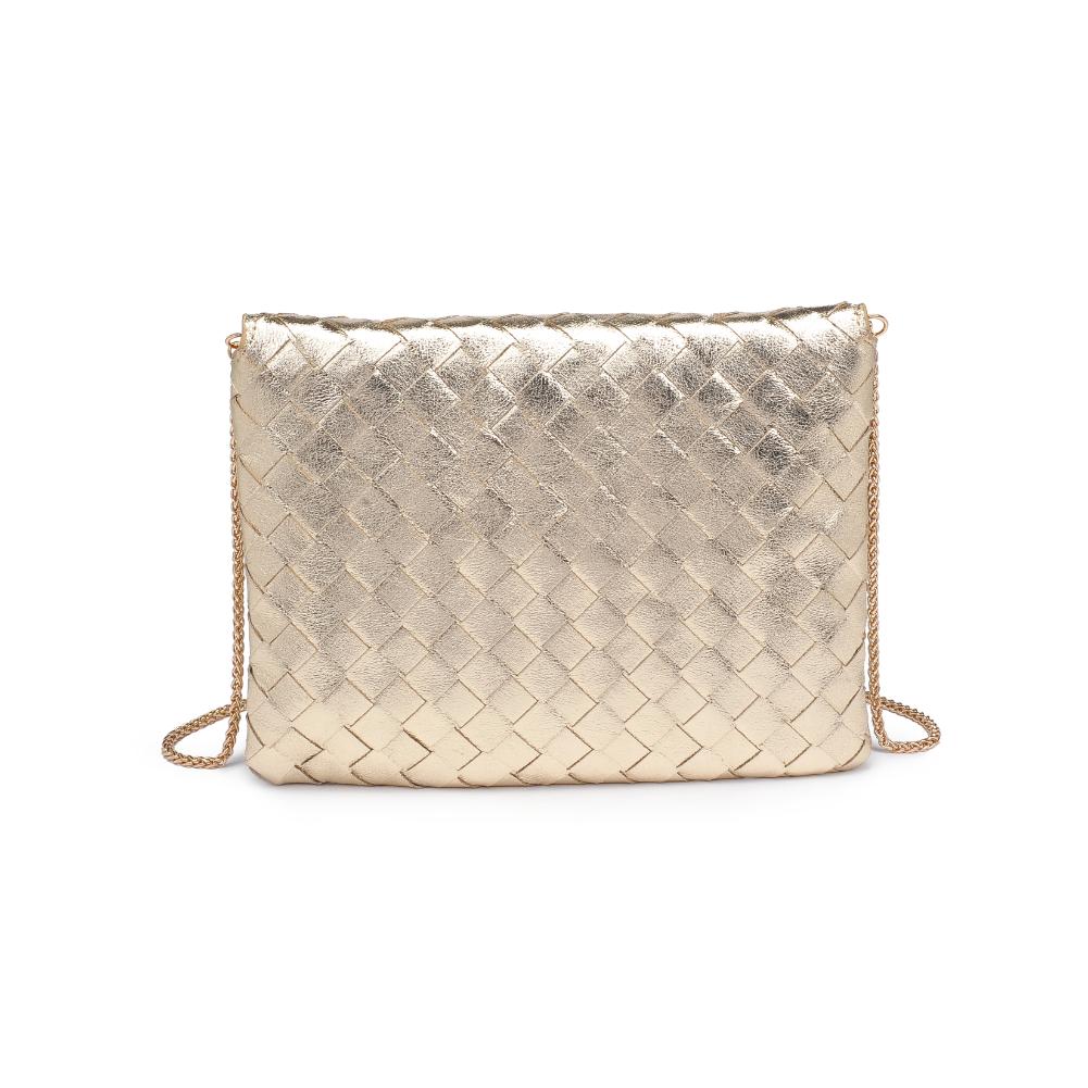 Product Image of Urban Expressions Ivy Clutch 840611133359 View 7 | Gold