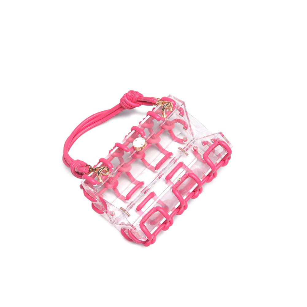 Product Image of Urban Expressions Mavis Evening Bag 840611191656 View 8 | Hot Pink