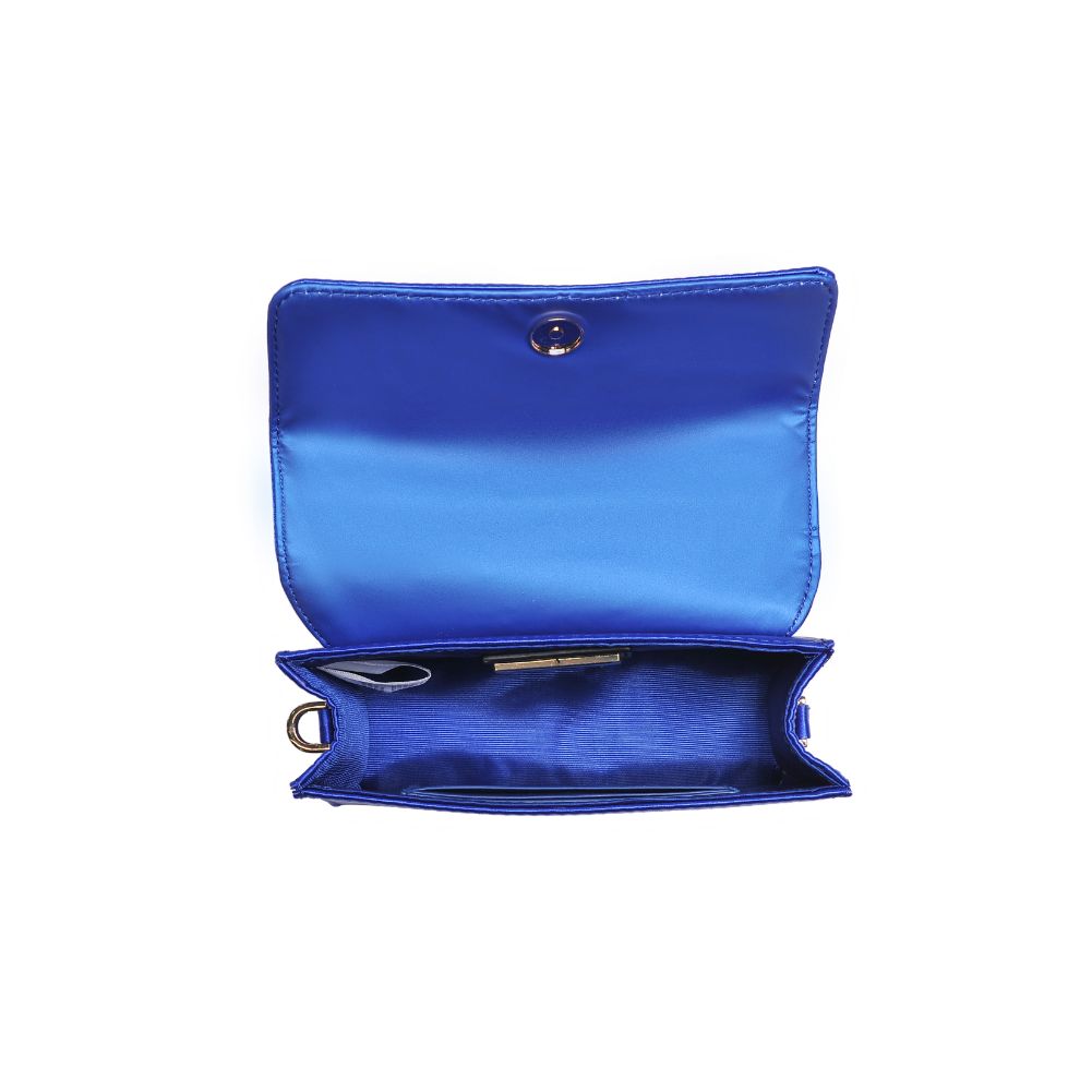 Product Image of Urban Expressions Zuelia Evening Bag 840611109088 View 8 | Electric Blue