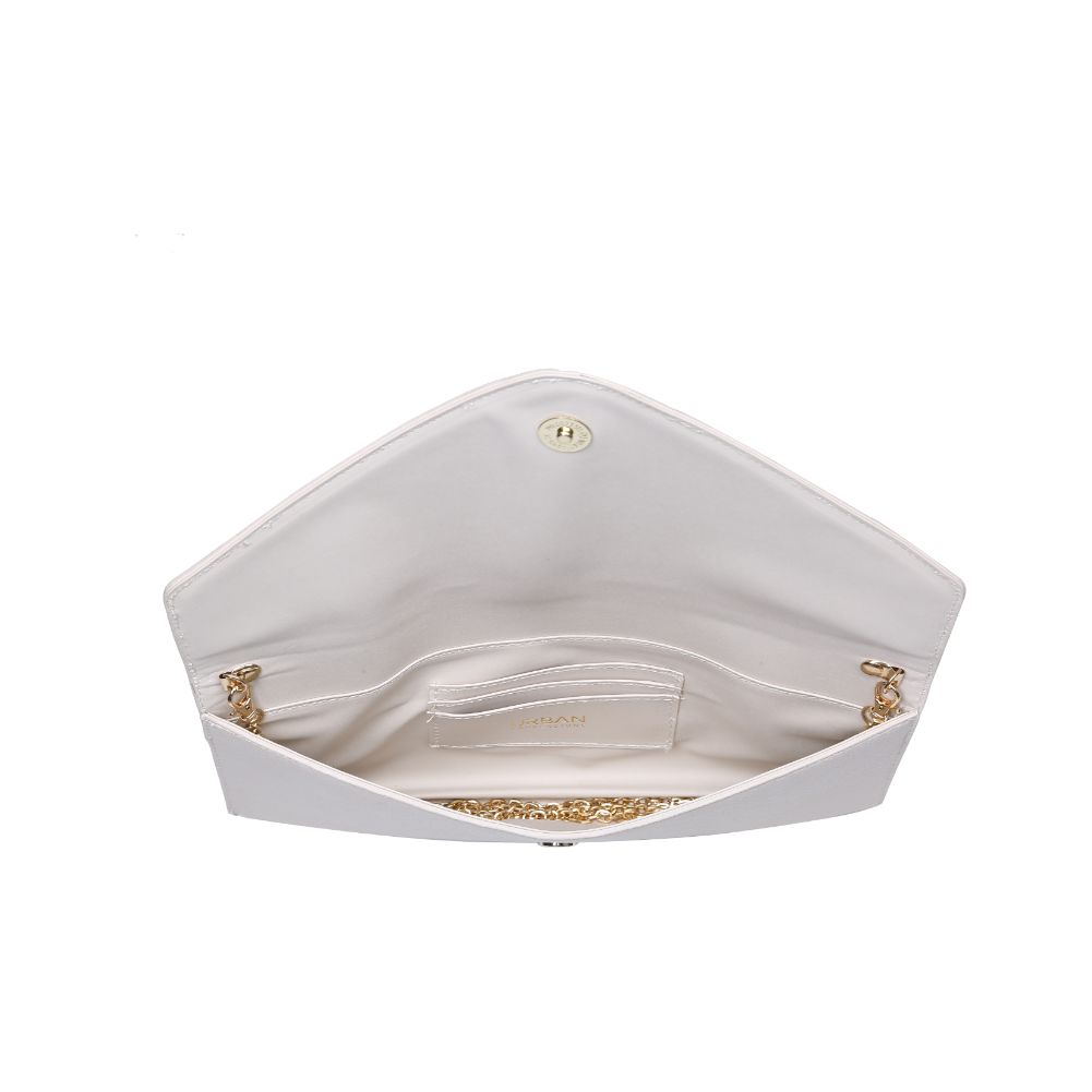 Product Image of Urban Expressions Izzy Clutch 840611100306 View 8 | Ivory