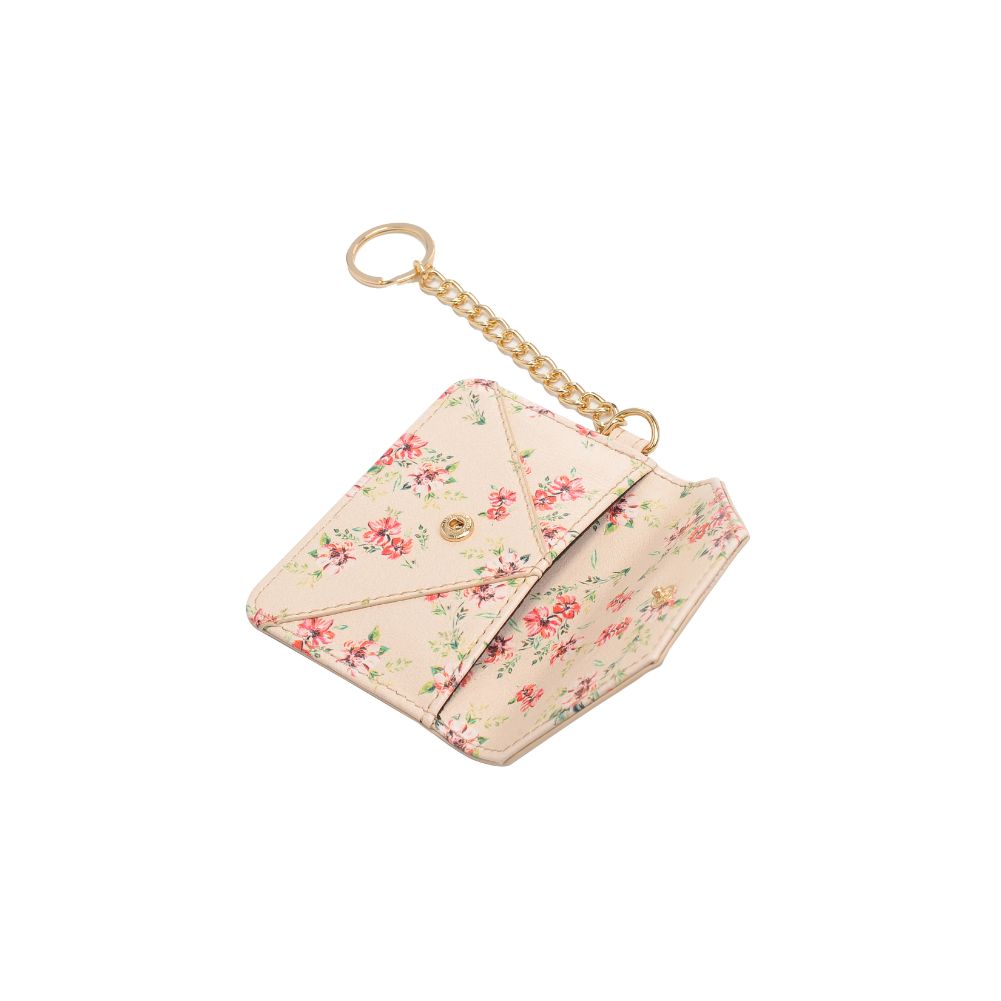 Product Image of Urban Expressions Gia - Floral Card Holder 840611181879 View 8 | Cream