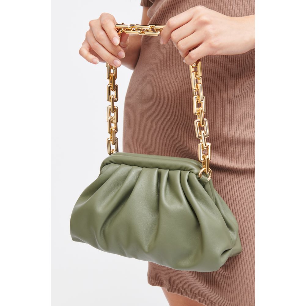 Woman wearing Olive Urban Expressions Cassie Crossbody 840611183095 View 1 | Olive