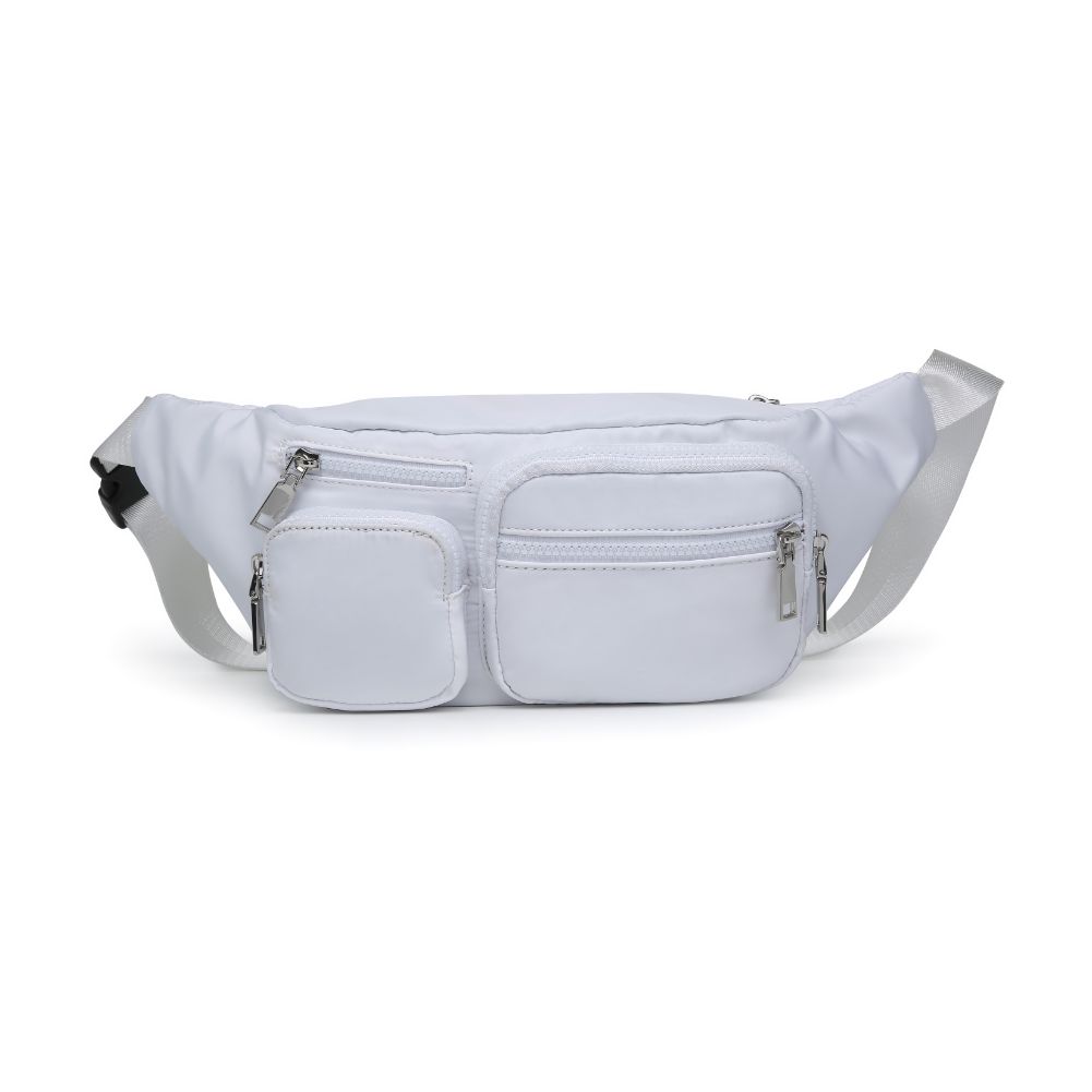 Product Image of Urban Expressions Lottie Belt Bag 840611177711 View 5 | White