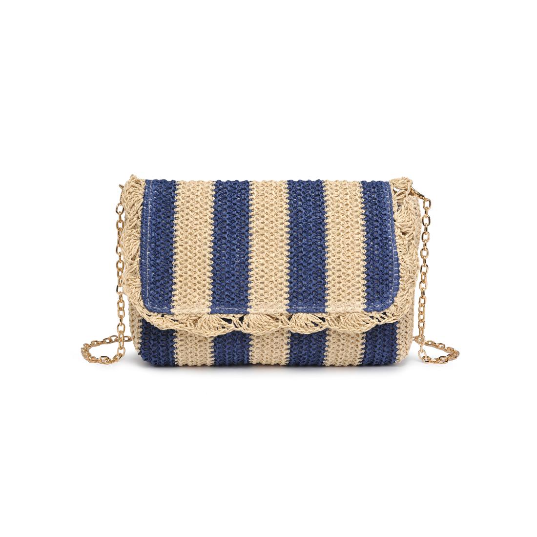 Product Image of Urban Expressions Winnie Clutch 840611153982 View 5 | Navy Natural