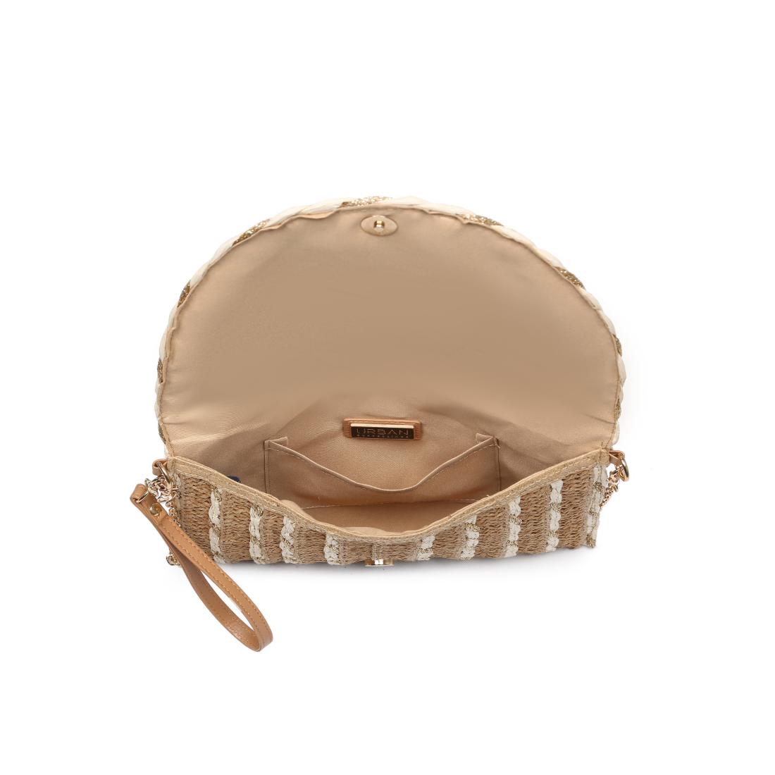 Product Image of Urban Expressions Lila Clutch 840611161512 View 8 | Natural Ivory Gold