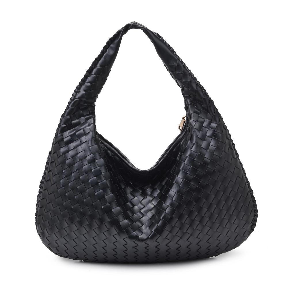 Product Image of Urban Expressions Victoria Hobo 840611140814 View 7 | Black