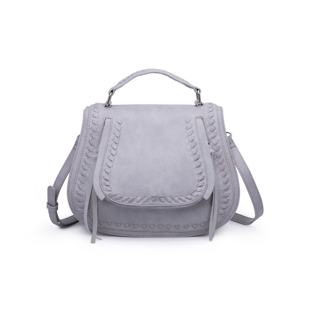 Product Image of Urban Expressions Khloe Crossbody 840611176646 View 5 | Dove Grey