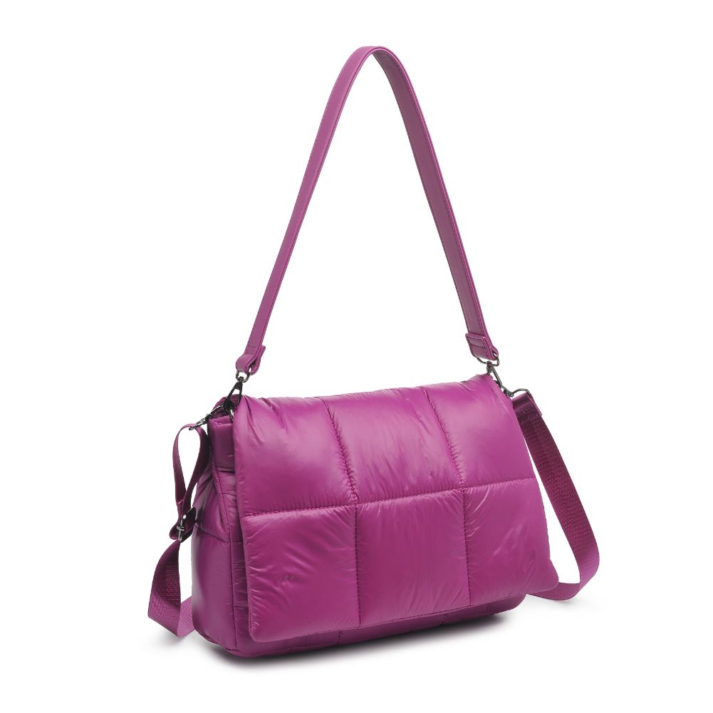 Product Image of Urban Expressions Lissa Crossbody 818209010757 View 6 | Magenta