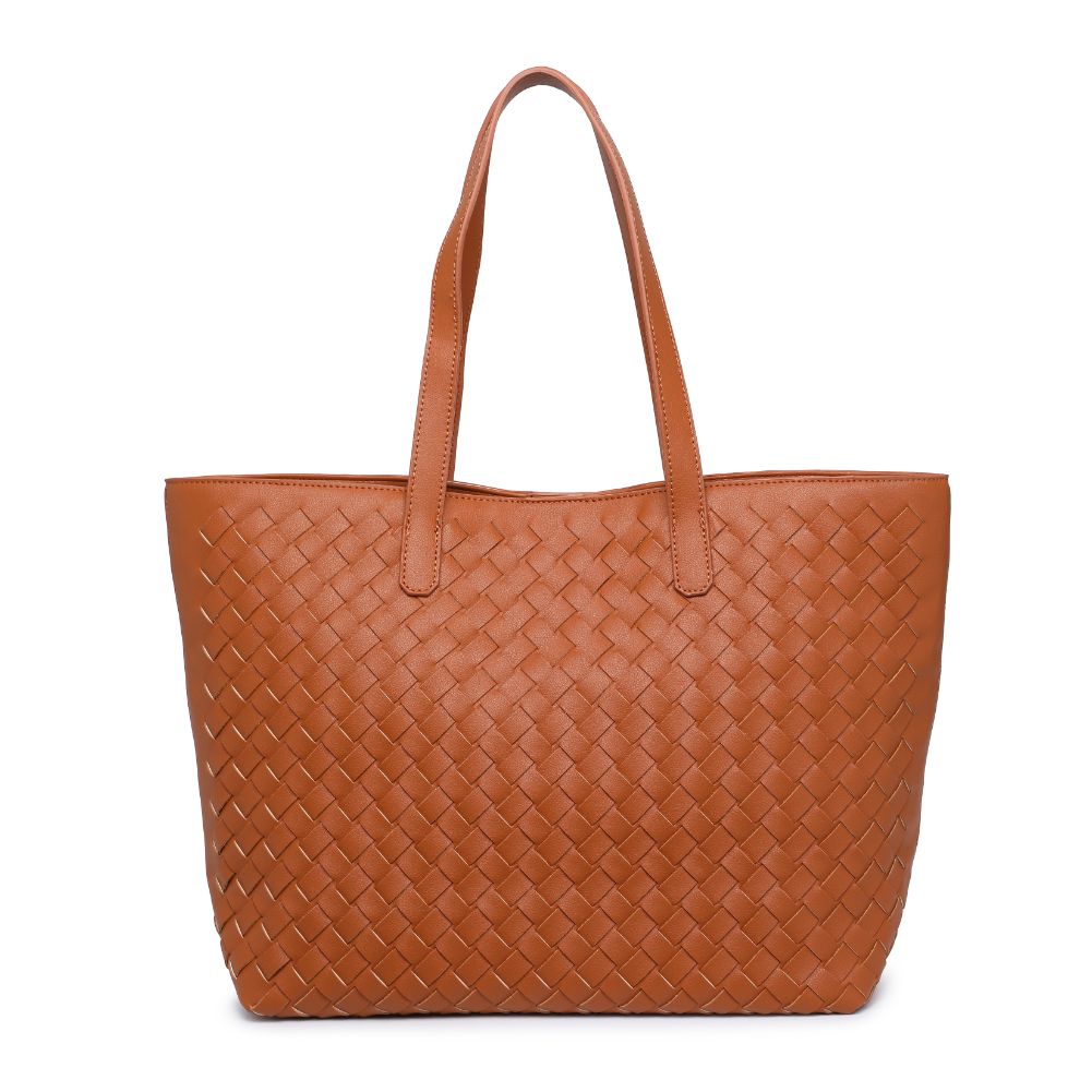 The Ivana Tote by outlet Urban Expressions is a leather woven style