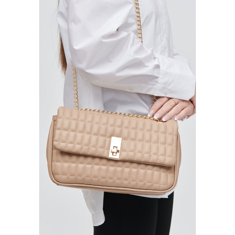 Woman wearing Natural Urban Expressions Farah Crossbody 840611107107 View 4 | Natural