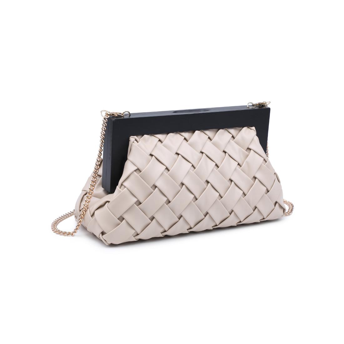 Product Image of Urban Expressions Jamie Clutch 840611156921 View 6 | Ivory